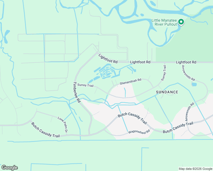 map of restaurants, bars, coffee shops, grocery stores, and more near 1729 Shenandoah Road in Wimauma