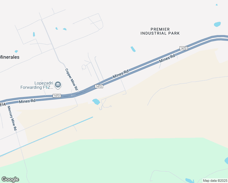 map of restaurants, bars, coffee shops, grocery stores, and more near 22251 Mines Road in Laredo