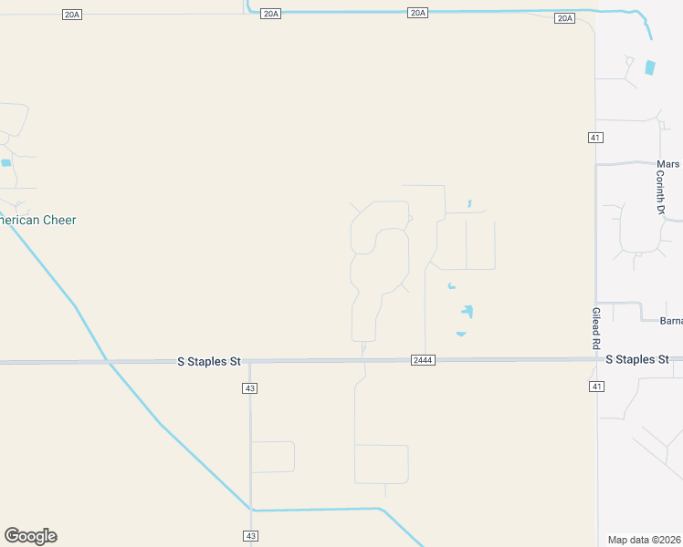 map of restaurants, bars, coffee shops, grocery stores, and more near 2009 Magnolia Falls Drive in Corpus Christi