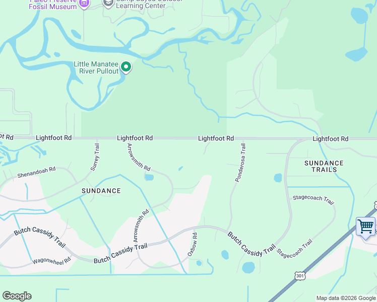 map of restaurants, bars, coffee shops, grocery stores, and more near 1022 Lightfoot Road in Wimauma