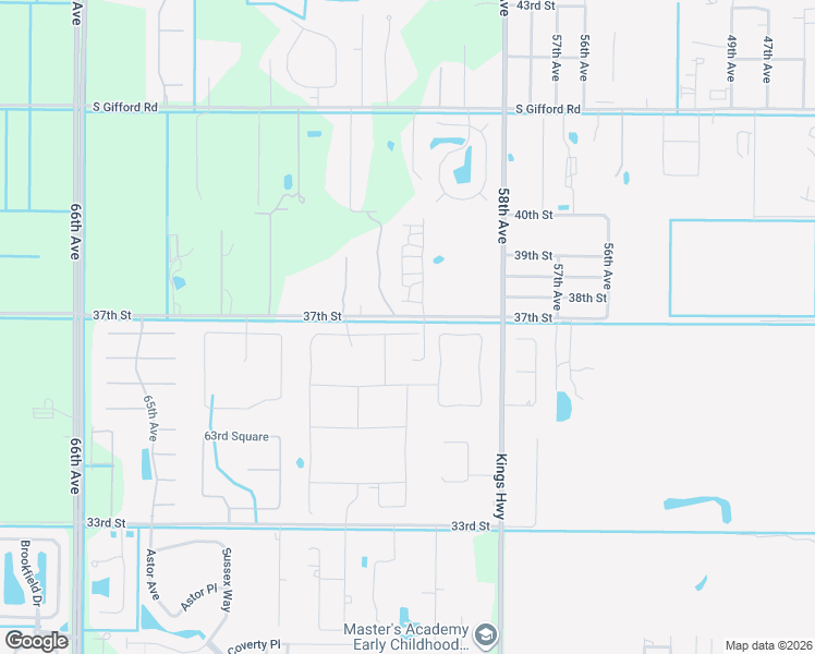 map of restaurants, bars, coffee shops, grocery stores, and more near 5925 37th Street in Vero Beach