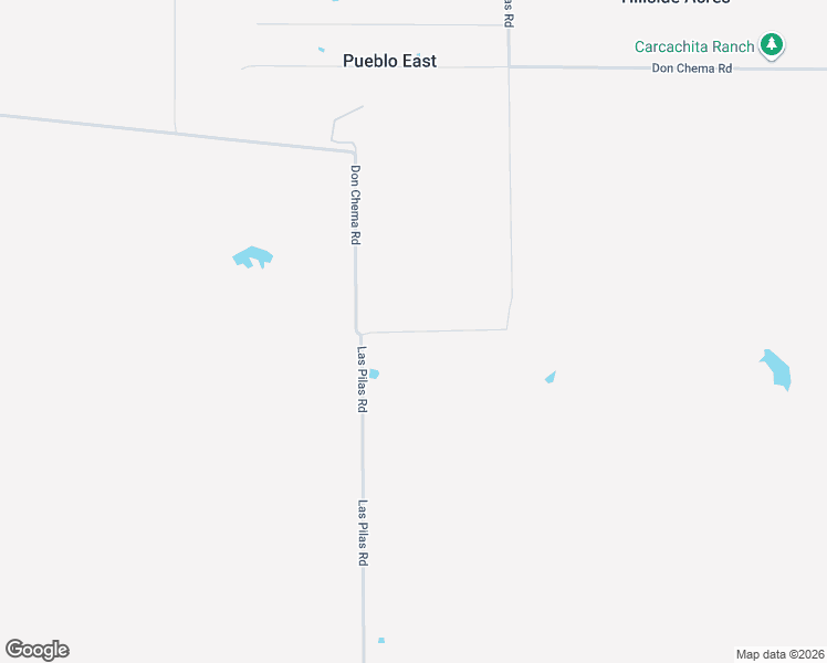 map of restaurants, bars, coffee shops, grocery stores, and more near Las Pilas Road in Laredo