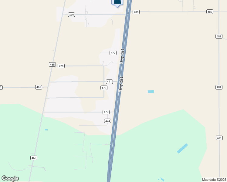 map of restaurants, bars, coffee shops, grocery stores, and more near 6041 U.S. 281 in Alice