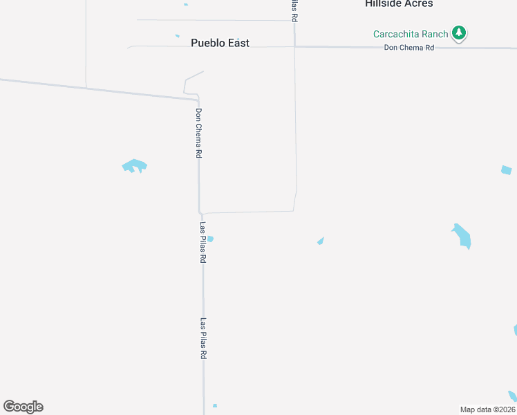 map of restaurants, bars, coffee shops, grocery stores, and more near Las Pilas Road in Laredo