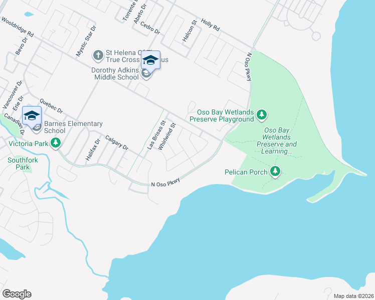 map of restaurants, bars, coffee shops, grocery stores, and more near 8162 Luz de Luna Street in Corpus Christi