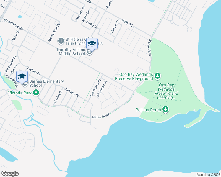 map of restaurants, bars, coffee shops, grocery stores, and more near 8110 Barlovento Street in Corpus Christi