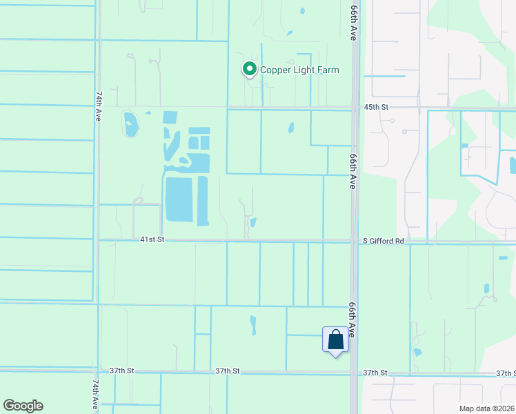 map of restaurants, bars, coffee shops, grocery stores, and more near 6950 41st Street in Vero Beach