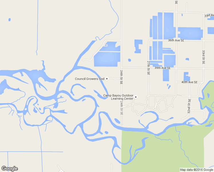map of restaurants, bars, coffee shops, grocery stores, and more near 3957 24th Street Southeast in Ruskin