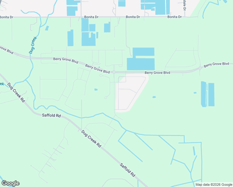 map of restaurants, bars, coffee shops, grocery stores, and more near 3141 Oyster Cove Street in Wimauma