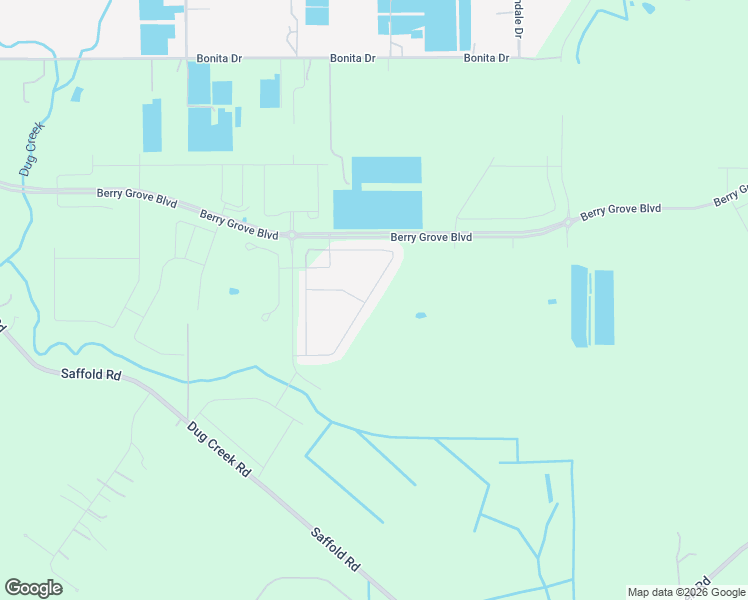 map of restaurants, bars, coffee shops, grocery stores, and more near 5494 Blue Azure Drive in Wimauma