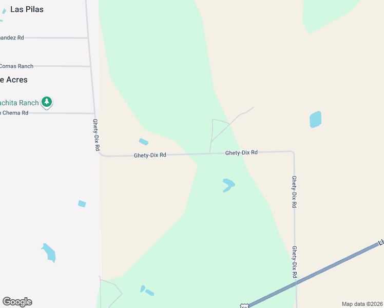 map of restaurants, bars, coffee shops, grocery stores, and more near Ghety-Dix Road in Webb County