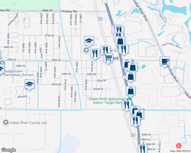 map of restaurants, bars, coffee shops, grocery stores, and more near in Gifford