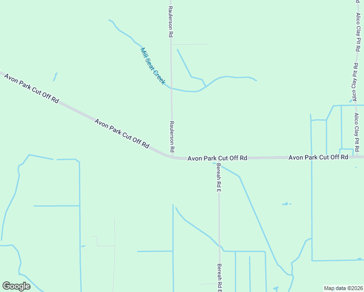 map of restaurants, bars, coffee shops, grocery stores, and more near 5342-5598 Raulerson Rd in Frostproof