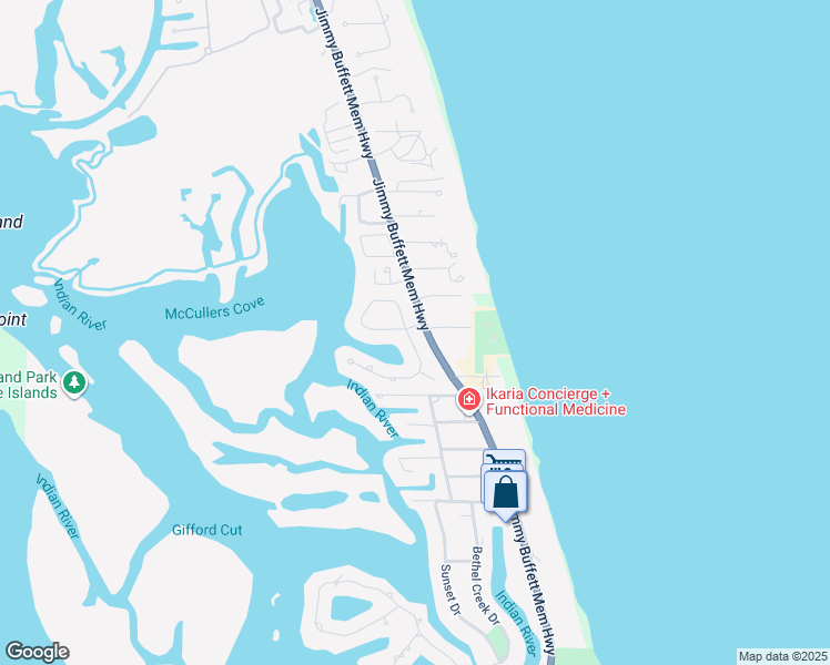 map of restaurants, bars, coffee shops, grocery stores, and more near 4656 Pebble Bay Circle in Indian River Shores