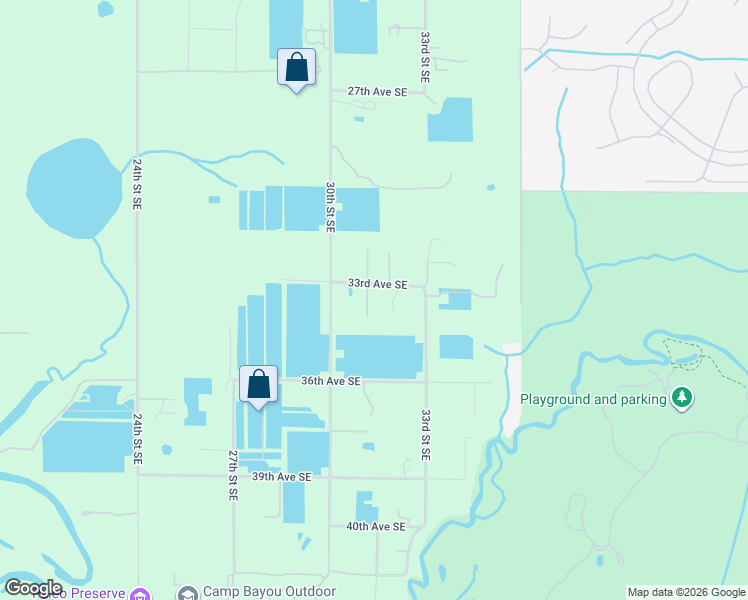 map of restaurants, bars, coffee shops, grocery stores, and more near 3019 33rd Avenue Southeast in Ruskin