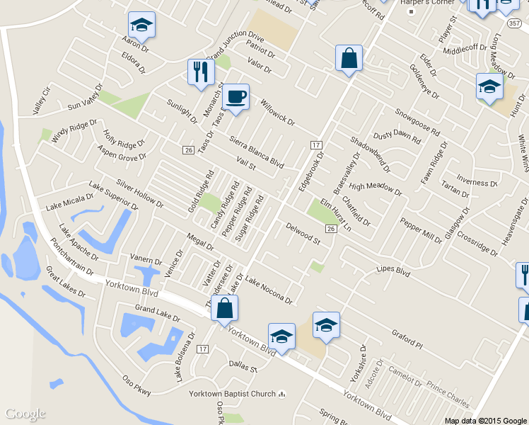 map of restaurants, bars, coffee shops, grocery stores, and more near 7209 Diamond Ridge Drive in Corpus Christi