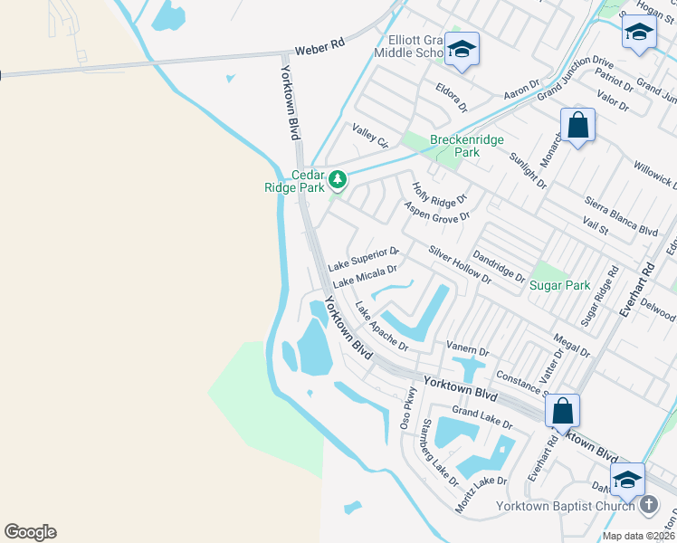 map of restaurants, bars, coffee shops, grocery stores, and more near 4202 Pontchartrain Drive in Corpus Christi