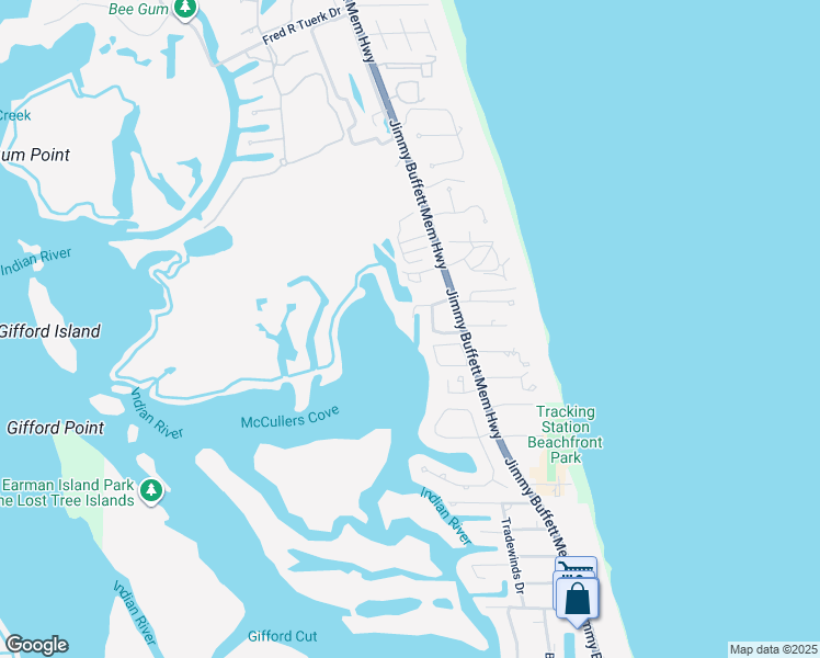 map of restaurants, bars, coffee shops, grocery stores, and more near 884 Indian Lane in Vero Beach