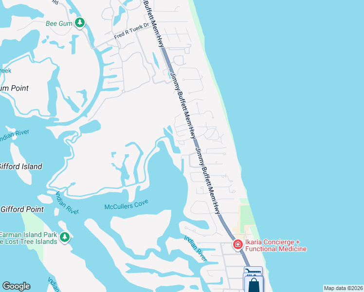 map of restaurants, bars, coffee shops, grocery stores, and more near 231 Amy Ann Lane in Vero Beach