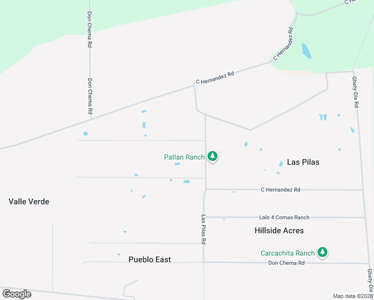 map of restaurants, bars, coffee shops, grocery stores, and more near Quintana Road in Laredo