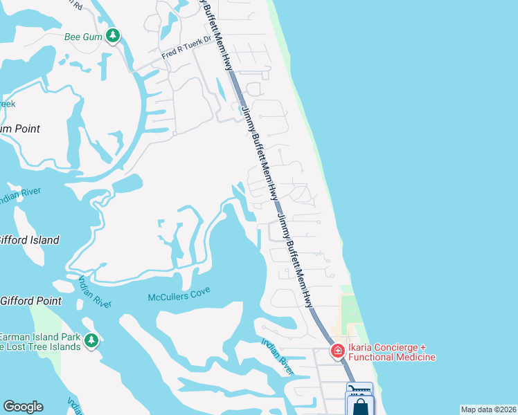 map of restaurants, bars, coffee shops, grocery stores, and more near 231 Amy Ann Lane in Vero Beach