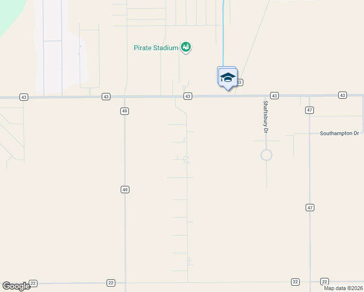 map of restaurants, bars, coffee shops, grocery stores, and more near 2414 Loxley Drive in Corpus Christi