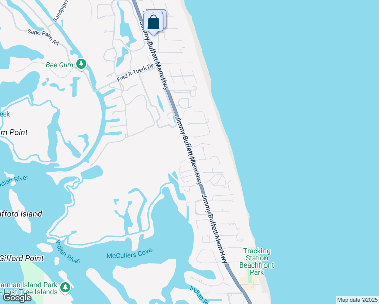 map of restaurants, bars, coffee shops, grocery stores, and more near 491 North Peppertree Drive in Vero Beach