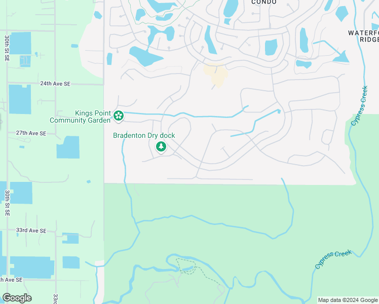 map of restaurants, bars, coffee shops, grocery stores, and more near 2119 Sifield Greens Way in Sun City Center