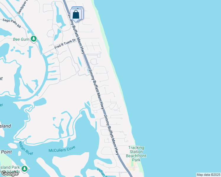 map of restaurants, bars, coffee shops, grocery stores, and more near 221 Seaside Pathway in Vero Beach