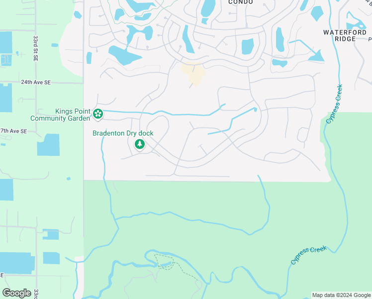 map of restaurants, bars, coffee shops, grocery stores, and more near 2330 Nottingham Greens Drive in Sun City Center