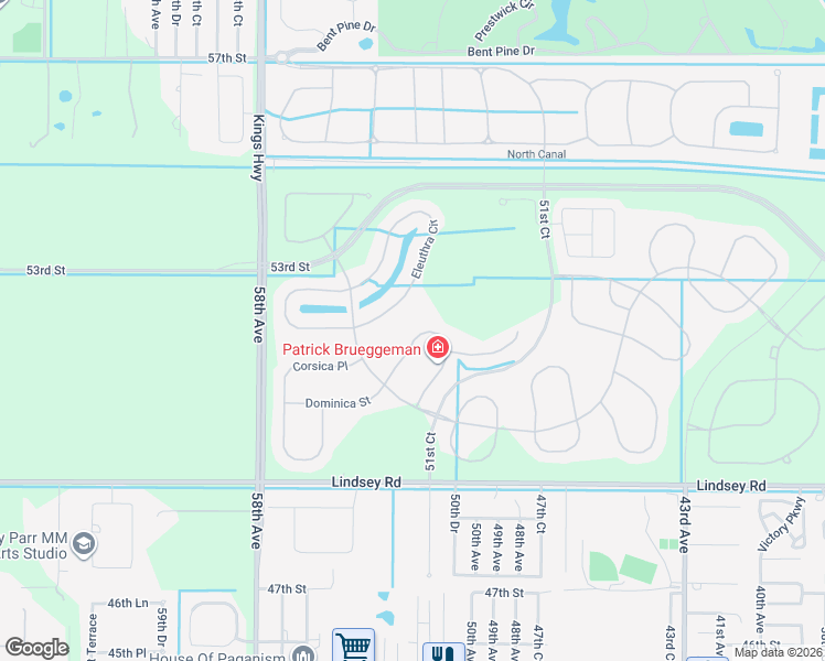 map of restaurants, bars, coffee shops, grocery stores, and more near 5275 Eleuthra Circle in Vero Beach