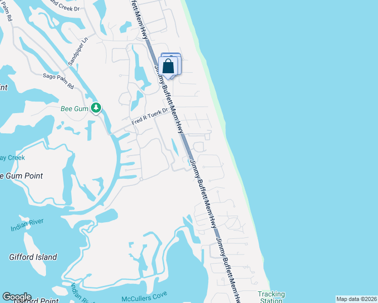 map of restaurants, bars, coffee shops, grocery stores, and more near 301 Park Shores Circle in Indian River Shores