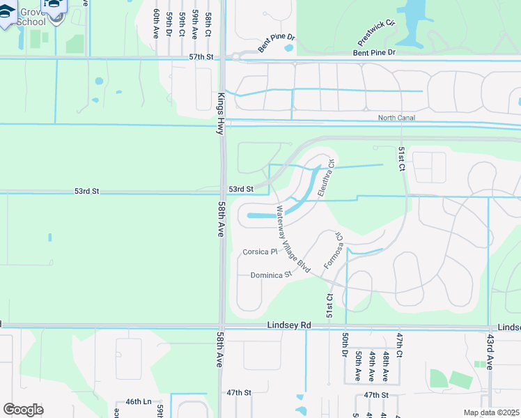 map of restaurants, bars, coffee shops, grocery stores, and more near 5464 Barbados Square in Vero Beach