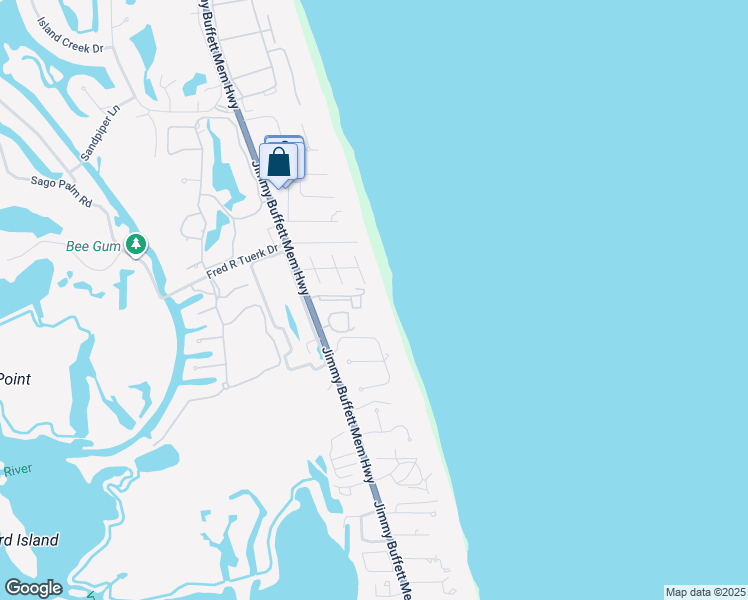 map of restaurants, bars, coffee shops, grocery stores, and more near 5790 Florida A1A in Vero Beach