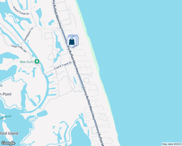 map of restaurants, bars, coffee shops, grocery stores, and more near 5836 Florida A1A in Indian River Shores