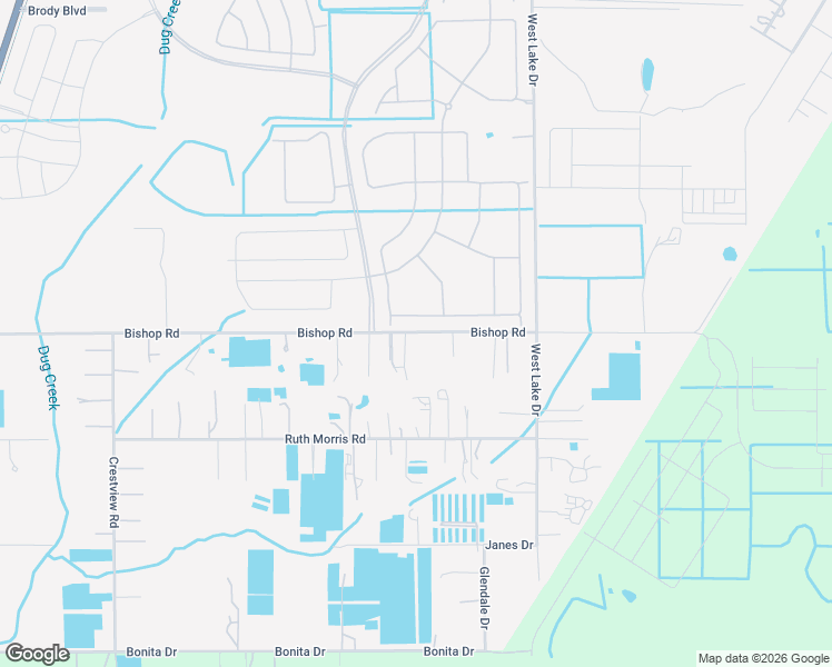 map of restaurants, bars, coffee shops, grocery stores, and more near 5459 Bishop Road in Wimauma
