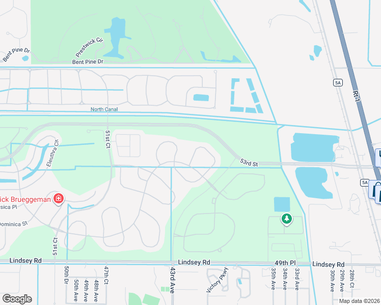map of restaurants, bars, coffee shops, grocery stores, and more near 5293 Turtle Creek Circle in Vero Beach