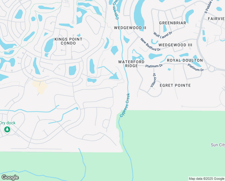 map of restaurants, bars, coffee shops, grocery stores, and more near 2107 Acadia Greens Drive in Sun City Center