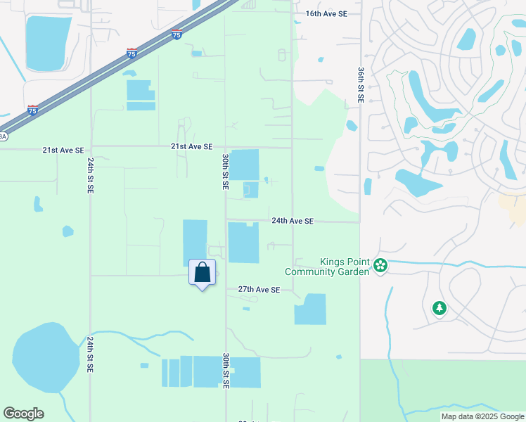 map of restaurants, bars, coffee shops, grocery stores, and more near 3132 24th Avenue Southeast in Ruskin
