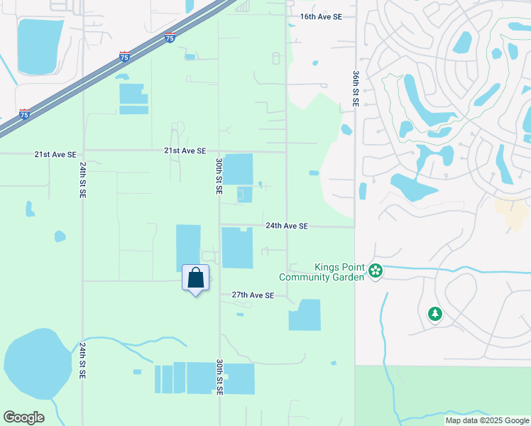 map of restaurants, bars, coffee shops, grocery stores, and more near 3132 24th Avenue Southeast in Ruskin