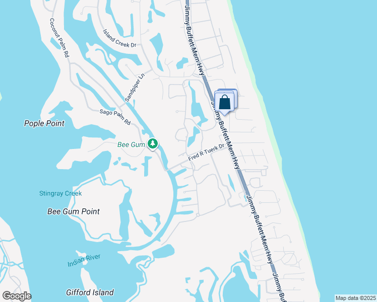 map of restaurants, bars, coffee shops, grocery stores, and more near 101 Laurel Oak Lane in Vero Beach