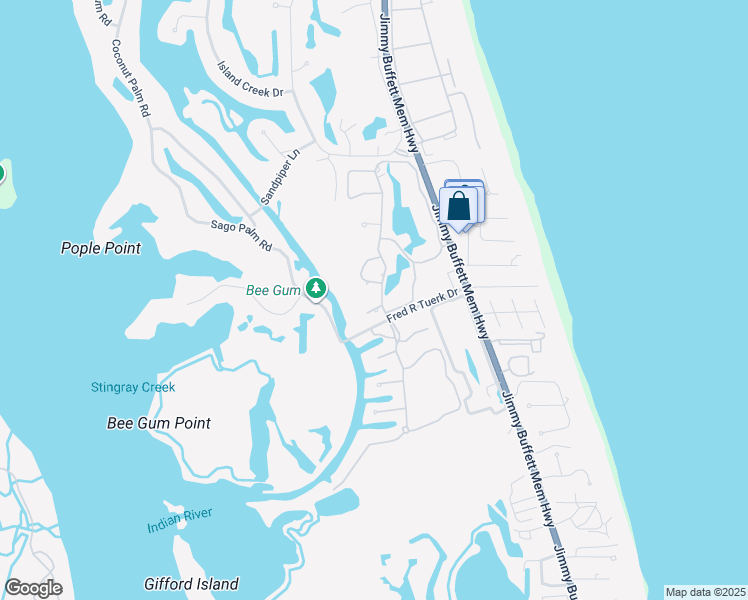 map of restaurants, bars, coffee shops, grocery stores, and more near 101 Laurel Oak Lane in Vero Beach