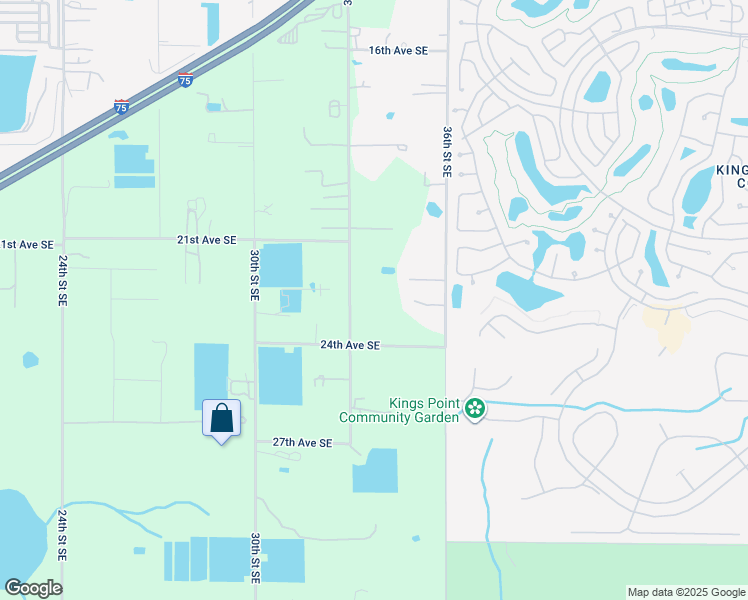 map of restaurants, bars, coffee shops, grocery stores, and more near 2202 33rd Street Southeast in Ruskin