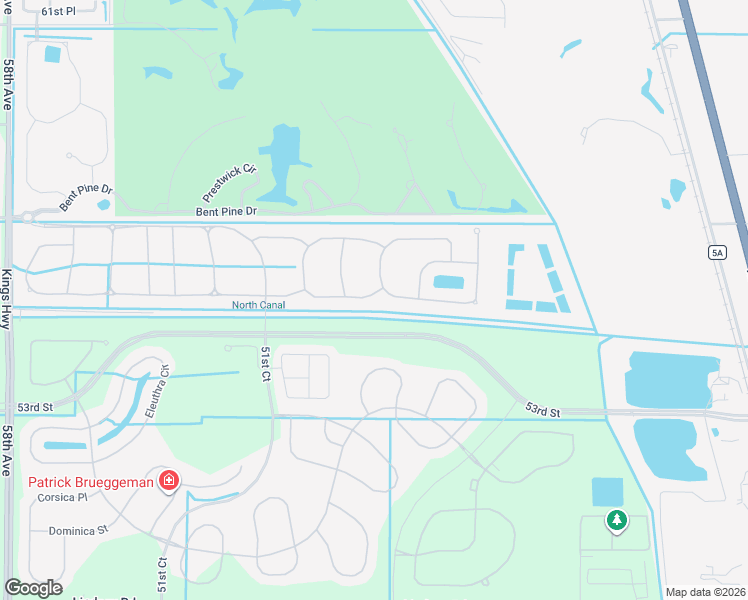 map of restaurants, bars, coffee shops, grocery stores, and more near 4225 55th Street in Vero Beach