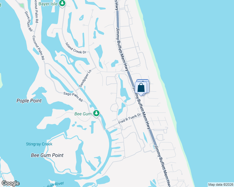 map of restaurants, bars, coffee shops, grocery stores, and more near 402 Sable Oak Drive in Vero Beach