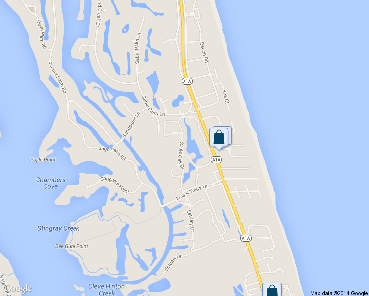 map of restaurants, bars, coffee shops, grocery stores, and more near 402 Sable Oak Drive in Vero Beach