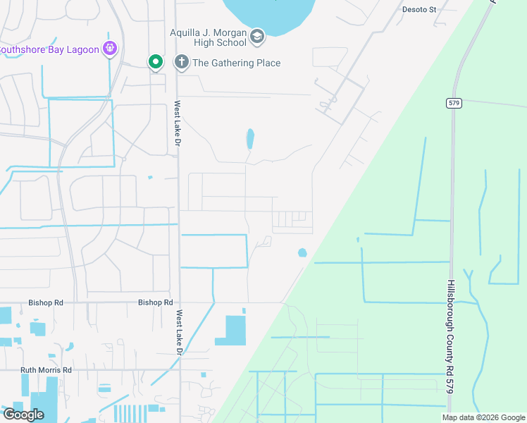 map of restaurants, bars, coffee shops, grocery stores, and more near 5946 Yellow Hornbill Avenue in Wimauma