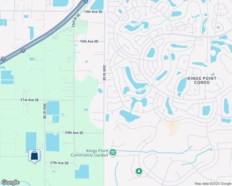 map of restaurants, bars, coffee shops, grocery stores, and more near 2404 Old Nantucket Court in Sun City Center