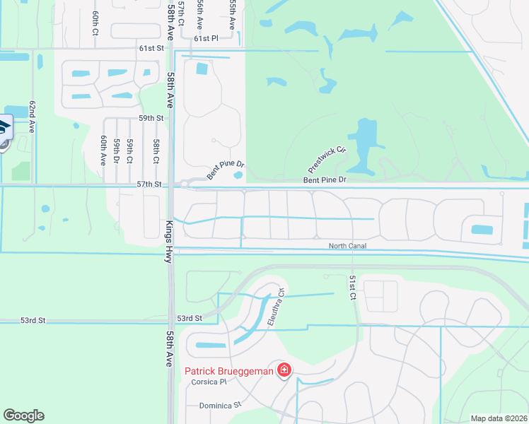 map of restaurants, bars, coffee shops, grocery stores, and more near 5563 53rd Avenue in Vero Beach