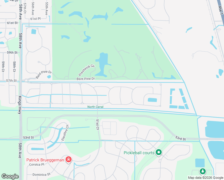 map of restaurants, bars, coffee shops, grocery stores, and more near 4497 56th Lane in Vero Beach